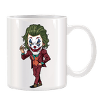Casa si Gradina - Bucatarie si vesela - Cani si pahare - Cani si cesti - Cana alba personalizata Joker, INOVATIX®. 330ml - Infinity.ro