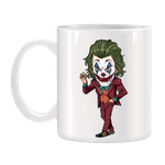 Casa si Gradina - Bucatarie si vesela - Cani si pahare - Cani si cesti - Cana alba personalizata Joker, INOVATIX®. 330ml - Infinity.ro