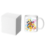 Casa si Gradina - Bucatarie si vesela - Cani si pahare - Cani si cesti - Cana alba personalizata ”Clubul lui Mickey Mouse”, INOVATIX®. 330ml - Infinity.ro