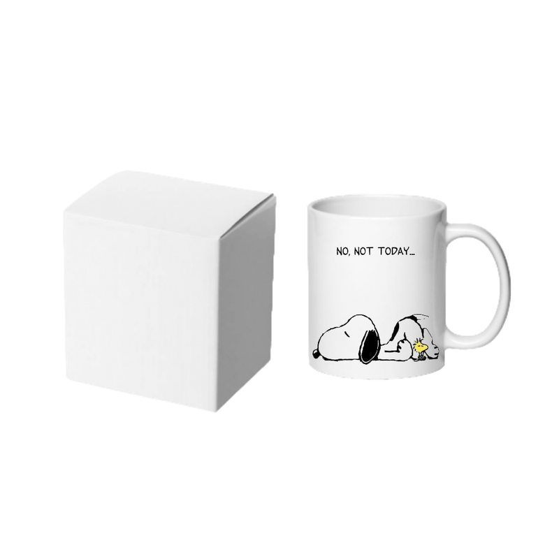 Casa si Gradina - Bucatarie si vesela - Cani si pahare - Cani si cesti - Cana alba personalizata Snoopy, INOVATIX®. 330ml - Infinity.ro