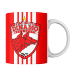 Casa si Gradina - Bucatarie si vesela - Cani si pahare - Cani si cesti - Cana alba personalizata „Dinamo”, INOVATIX®. 330ml - Infinity.ro