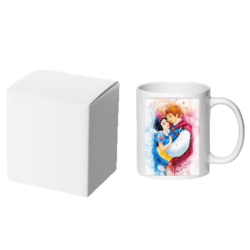 Casa si Gradina - Bucatarie si vesela - Cani si pahare - Cani si cesti - Cana alba personalizata Alba ca zapada, INOVATIX®. 330ml - Infinity.ro