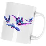 Casa si Gradina - Bucatarie si vesela - Cani si pahare - Cani si cesti - Cana alba personalizata "Bats Clash Royale GTA", INOVATIX®. 330 ml - Infinity.ro