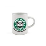 Casa si Gradina - Bucatarie si vesela - Cani si pahare - Cani si cesti - Cana alba personalizata model Star Wars Coffee, INOVATIX®. 330ml - Infinity.ro