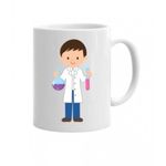 Casa si Gradina - Bucatarie si vesela - Cani si pahare - Cani si cesti - Cana alba personalizata, "Cel mai tare chimist "model 2, INOVATIX®. 330 ml - Infinity.ro