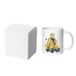 Casa si Gradina - Bucatarie si vesela - Cani si pahare - Cani si cesti - Cana alba ceramica personalizata Minions, INOVATIX®. 330ml - Infinity.ro