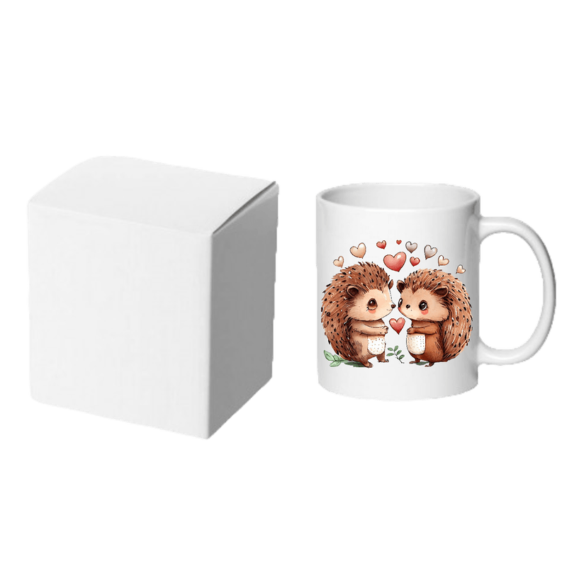 Casa si Gradina - Bucatarie si vesela - Cani si pahare - Cani si cesti - Cana alba personalizata pentru indragostiti, INOVATIX®. 330ml - Infinity.ro