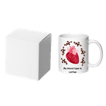 Casa si Gradina - Bucatarie si vesela - Cani si pahare - Cani si cesti - Cana alba personalizata pentru iubitorii de cafea, INOVATIX®. 330ml - Infinity.ro