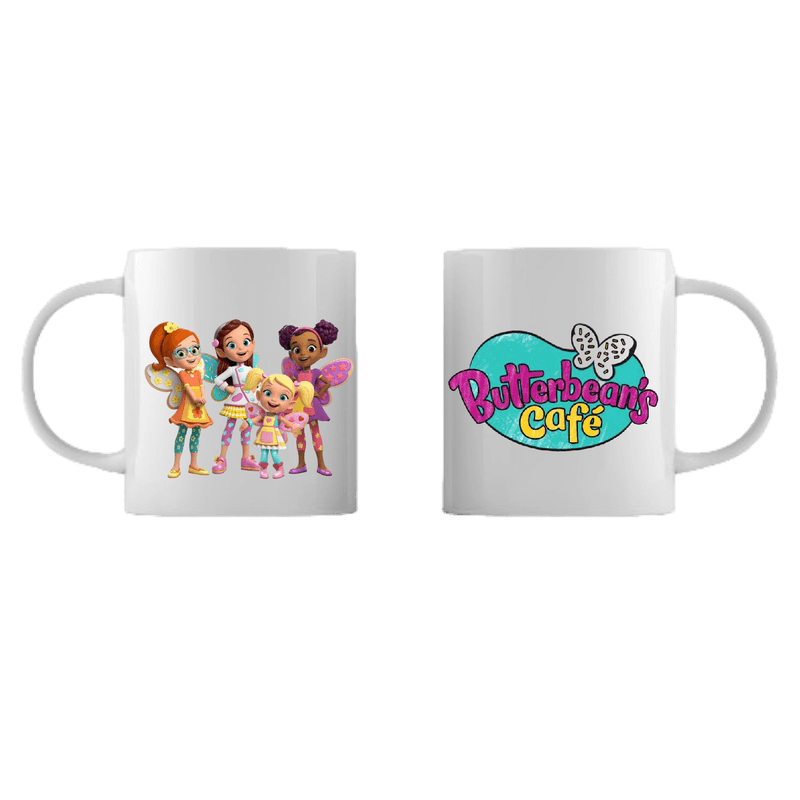 Casa si Gradina - Bucatarie si vesela - Cani si pahare - Cani si cesti - Cana alba personalizata Cafeneaua Bobitei, Butterbean's Café, INOVATIX®. 330ml - Infinity.ro