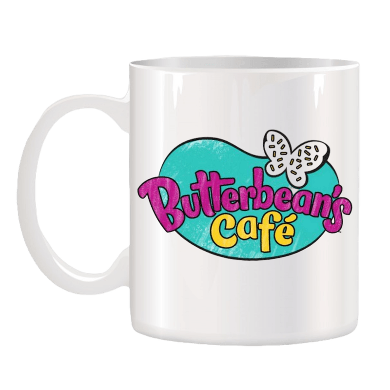 Casa si Gradina - Bucatarie si vesela - Cani si pahare - Cani si cesti - Cana alba personalizata Cafeneaua Bobitei, Butterbean's Café, INOVATIX®. 330ml - Infinity.ro