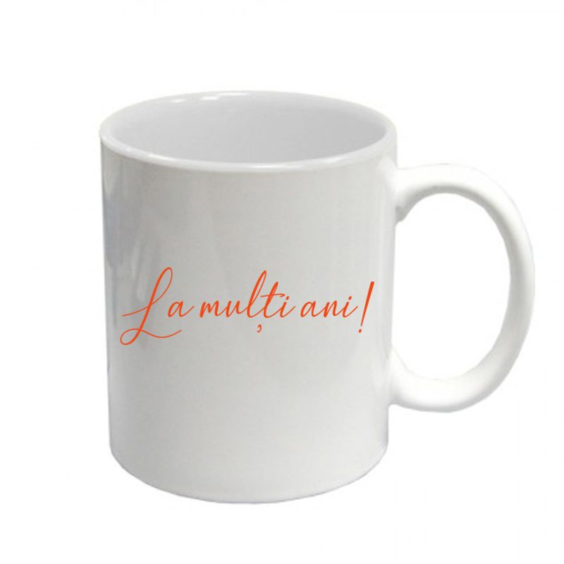 Casa si Gradina - Bucatarie si vesela - Cani si pahare - Cani si cesti - Cana alba personalizata "Cea mai deosebita colega", INOVATIX®. 330ml - Infinity.ro