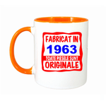 Casa si Gradina - Bucatarie si vesela - Cani si pahare - Cani si cesti - Cana maner portocaliu personalizata Fabricat in 1963 toate piesele sunt originale, INOVATIX®. 330ml - Infinity.ro