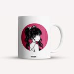 Casa si Gradina - Bucatarie si vesela - Cani si pahare - Cani si cesti - Cana alba personalizata Anime girl, INOVATIX®. 330ml - Infinity.ro