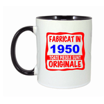 Casa si Gradina - Bucatarie si vesela - Cani si pahare - Cani si cesti - Cana maner negru personalizata Fabricat in 1950 toate piesele sunt originale, INOVATIX®. 330ml - Infinity.ro