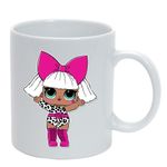 Casa si Gradina - Bucatarie si vesela - Cani si pahare - Cani si cesti - Cana alba personalizata LOL, INOVATIX®. 330ml - Infinity.ro