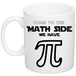 Casa si Gradina - Bucatarie si vesela - Cani si pahare - Cani si cesti - Cana alba personalizata "Math Side", INOVATIX®. 330ml - Infinity.ro