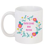 Casa si Gradina - Bucatarie si vesela - Cani si pahare - Cani si cesti - Cana alba personalizata "Cea mai buna prietena", INOVATIX®. 330ml - Infinity.ro