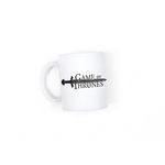 Casa si Gradina - Bucatarie si vesela - Cani si pahare - Cani si cesti - Cana alba personalizata Game of Thrones, INOVATIX®. 330ml - Infinity.ro