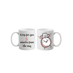 Casa si Gradina - Bucatarie si vesela - Cani si pahare - Cani si cesti - Cana alba personalizata, Keep for you 5 minutes from the day, INOVATIX®. 330ml - Infinity.ro