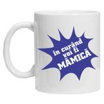 Casa si Gradina - Bucatarie si vesela - Cani si pahare - Cani si cesti - Cana alba personalizata "mamica de baiat", INOVATIX®. 330ml - Infinity.ro