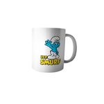 Casa si Gradina - Bucatarie si vesela - Cani si pahare - Cani si cesti - Cana alba personalizata "Her Smurf", INOVATIX®. 330ml - Infinity.ro