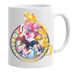 Casa si Gradina - Bucatarie si vesela - Cani si pahare - Cani si cesti - Cana alba personalizata sailor moon crystal anime, INOVATIX®. 330 ml - Infinity.ro