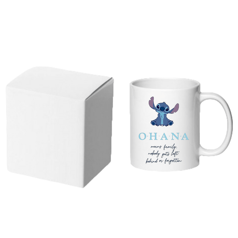Casa si Gradina - Bucatarie si vesela - Cani si pahare - Cani si cesti - Cana alba personalizata cu Stitch (Lilo & Stitch), INOVATIX®. 330ml - Infinity.ro