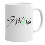 Casa si Gradina - Bucatarie si vesela - Cani si pahare - Cani si cesti - Cana alba personalizata stray kids oddinary logo, INOVATIX®. 330 ml - Infinity.ro