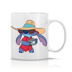 Casa si Gradina - Bucatarie si vesela - Cani si pahare - Cani si cesti - Cana alba personalizata - Stitch-13, INOVATIX®. 330 ml - Infinity.ro