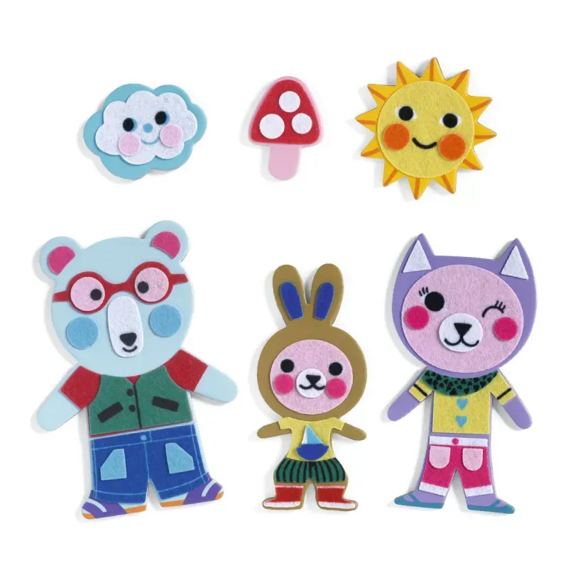 Jucarii, Copii si Bebe - Jucarii si jocuri - Jucarii & jocuri educative - Jocuri si jucarii educative - Joc creativ DIY Funky Familie - Infinity.ro
