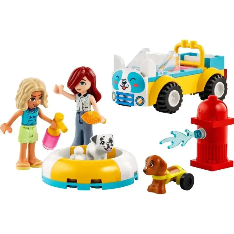 Jucarii, Copii si Bebe - Jucarii si jocuri - Seturi de constructie si cuburi - Seturi de constructie - Lego Friends Masina Pentru Toaletarea Cainilor 42635 - Infinity.ro