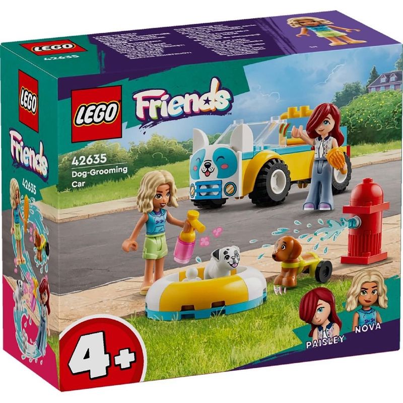Jucarii, Copii si Bebe - Jucarii si jocuri - Seturi de constructie si cuburi - Seturi de constructie - Lego Friends Masina Pentru Toaletarea Cainilor 42635 - Infinity.ro