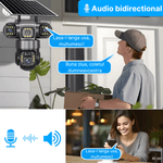 Casa si Gradina - Electrice - Smart Home - Camere de supraveghere - Camera de supraveghere cu panou solar MaGeCa, 4G, Cartela SIM, 6MP Full HD, 3 zone supravegheate simultan - Infinity.ro