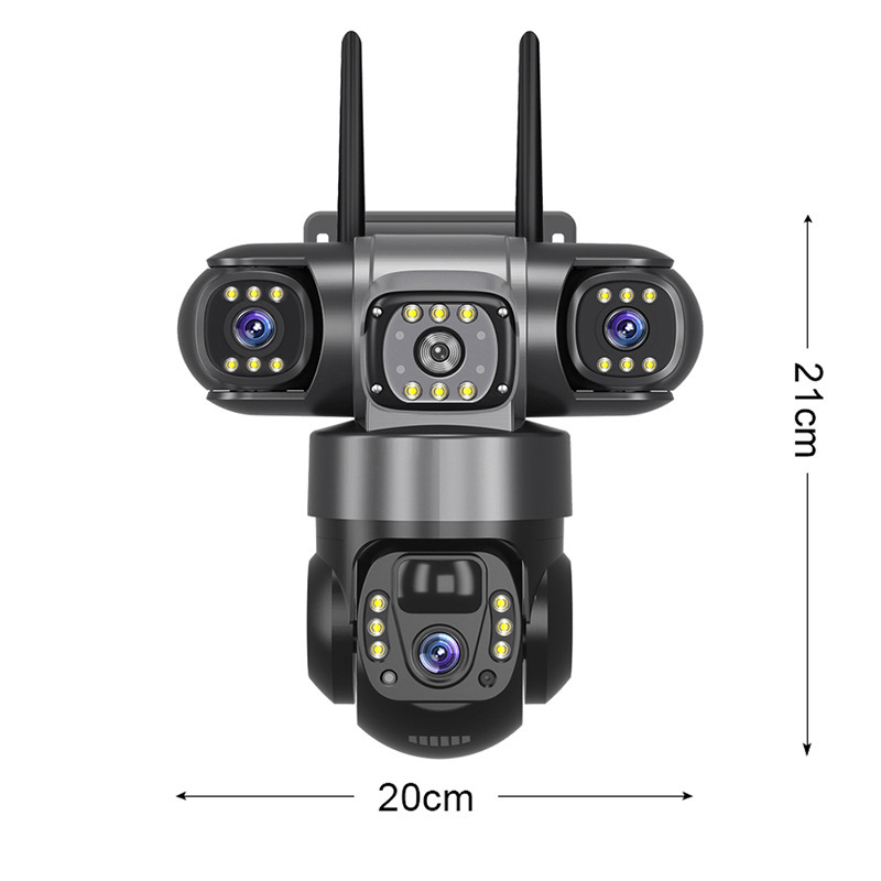 Casa si Gradina - Electrice - Smart Home - Camere de supraveghere - Camera de supraveghere cu panou solar MaGeCa, 4G, Cartela SIM, 6MP Full HD, 3 zone supravegheate simultan - Infinity.ro