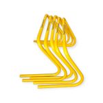 Sport si Outdoor - Accesorii si echipamente sportive - Accesorii antrenament si tabele tactice - Set 5 obstacole antrenament Team, inaltime 30 cm, galben - Infinity.ro