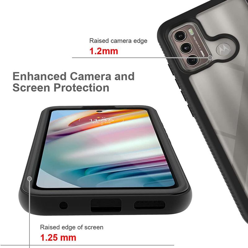 Laptop, Telefoane si Tablete - Telefoane mobile si accesorii - Accesorii Telefoane - Huse telefoane - Husa Protectie pentru Motorola Moto G60 + Folie, Ergonomic, Defense360 Pro, O5662, Lexgard, Negru - Infinity.ro