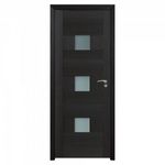 Casa si Gradina - Constructii - Usi interior, exterior si garaj - Usi interior - Usa de interior din lemn cu geam BestImp G5-68-W stanga/dreapta wenge 203 x 68 cm, toc reglabil - Infinity.ro