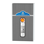 Market - Tutun si tigari - Articole si accesorii tutun - Bricheta Electrica LUDORA®, Cu Carcasa Pachet Tigari, Stil Tabachera, Aprindere la Buton, Antivant, Incarcare USB - Infinity.ro