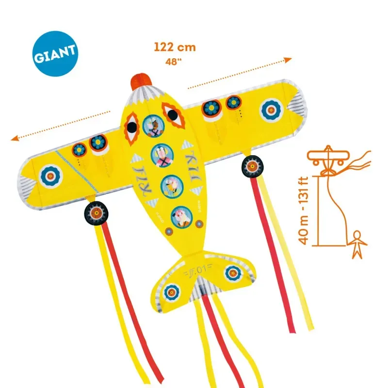 Jucarii, Copii si Bebe - Jucarii si jocuri - Jucarii de exterior - Zmeie si jucarii zburatoare - Zmeu Cel mai mare avion - Infinity.ro