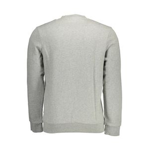Bluza BERIS C barbati, cu imprimeu cu logo, Regular fit, Gri,