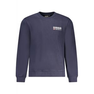 Bluza barbati, cu logo, Regular fit, bleumarin,