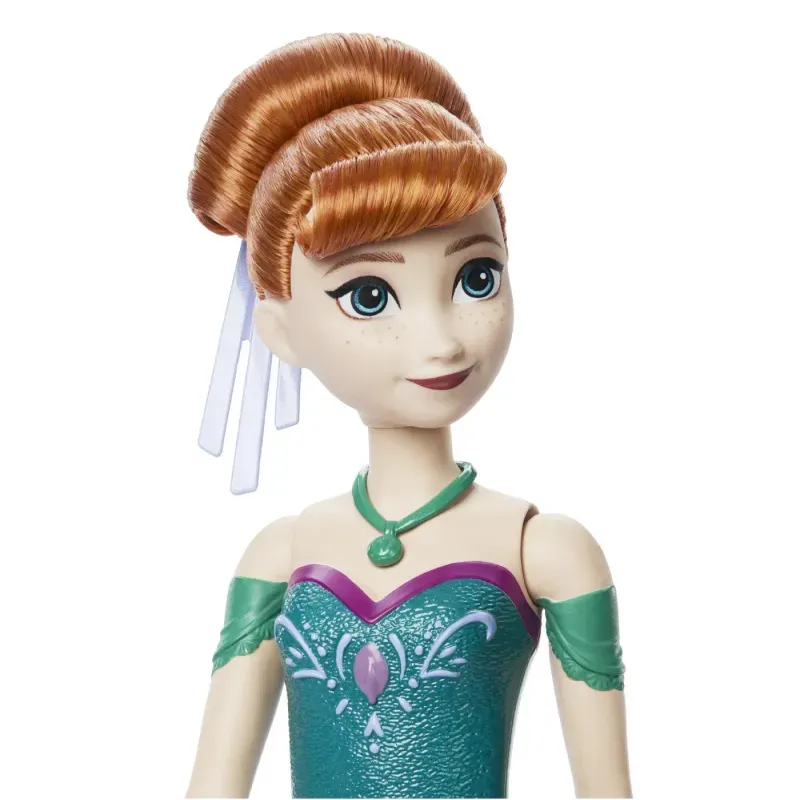 Jucarii, Copii si Bebe - Jucarii si jocuri - Papusi si accesorii - Papusi - Disney Frozen Spin And Reveal Papusa Anna Cu Evantai - Infinity.ro
