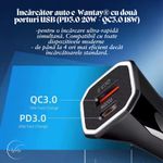 Laptop, Telefoane si Tablete - Telefoane mobile si accesorii - Accesorii Telefoane - Incarcatoare telefoane - Kit Smart Drive Essentials e-Wantay® 3 in 1 – Incarcator auto, Suport pentru telefon, Placuta auto cu numar de contact - Infinity.ro