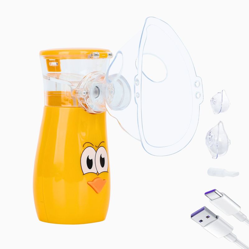 Jucarii, Copii si Bebe - Igiena si ingrijire - Accesorii ingrijire copii - Aparate aerosoli copii - Aparat Aerosoli Portabil cu Ultrasunete e-Wantay®,Silentios pentru copii si adulti,3 moduri,Baterie Reincarcabila 600mAh - Infinity.ro