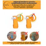 Jucarii, Copii si Bebe - Igiena si ingrijire - Accesorii ingrijire copii - Aparate aerosoli copii - Aparat Aerosoli Portabil cu Ultrasunete e-Wantay®,Silentios pentru copii si adulti,3 moduri,Baterie Reincarcabila 600mAh - Infinity.ro