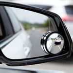 Auto si Moto - Reparatii si depanare - Scule auto - Scule si truse auto - Set 2 Oglinzi unghi mort cu reglaj 360°, auto-adezive, diametru 48 mm - Infinity.ro