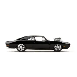 Jada Fast And Furious Set Figurina Dom Si Masinuta Metalica Dodge Charger 1970 Scara 1 La 24