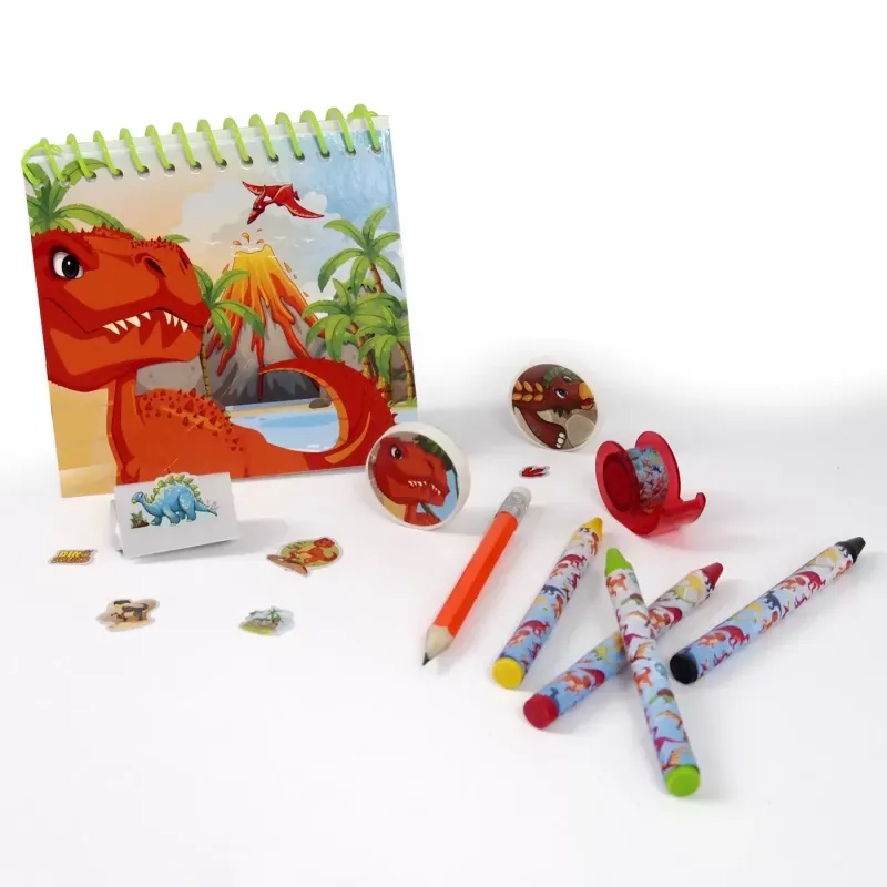 Jucarii, Copii si Bebe - Jucarii si jocuri - Jucarii & jocuri educative - Seturi pictura si desen - Set De Desen Dinos - Infinity.ro