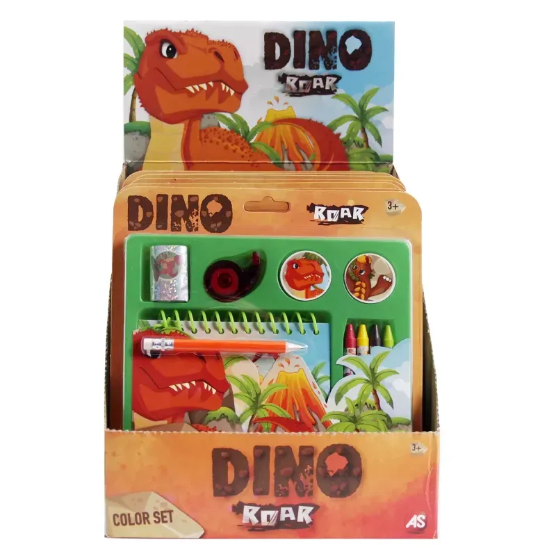 Jucarii, Copii si Bebe - Jucarii si jocuri - Jucarii & jocuri educative - Seturi pictura si desen - Set De Desen Dinos - Infinity.ro