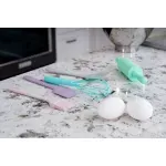 Jucarii, Copii si Bebe - Hrana si alaptare - Biberoane, suzete si accesorii hranire - Articole hranire bebelusi - Set 5 Piese Mini Ustensile Baking, Melii, Colorate - Infinity.ro